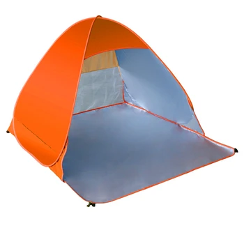 

portable light tent!outdoor 2 persons automatic speed open throwing waterproof for travel fishing camping tent Anti-UV