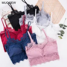 Модный сексуальный кружевной топ без косточек, нижнее белье, неконвертируемые ремни, однотонная форма, соблазнительное нижнее белье