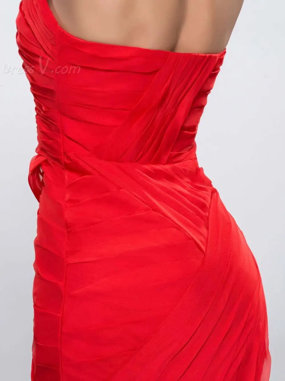 dressv.com SUPPLIES [Christmas Sale] Charming Sequin Beaded Sweetheart Ruched Mermaid Split Front Evening Dress Designer Dresses (6)