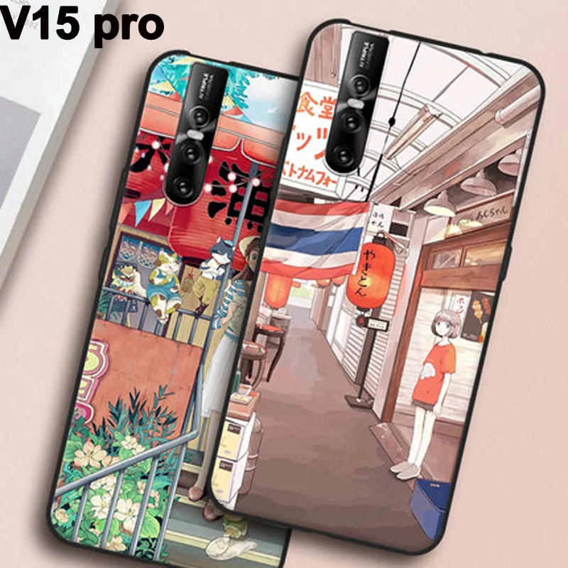 Чехол для Vivo V15 Pro чехол противоударный Матовый Мягкий силиконовый из ТПУ |