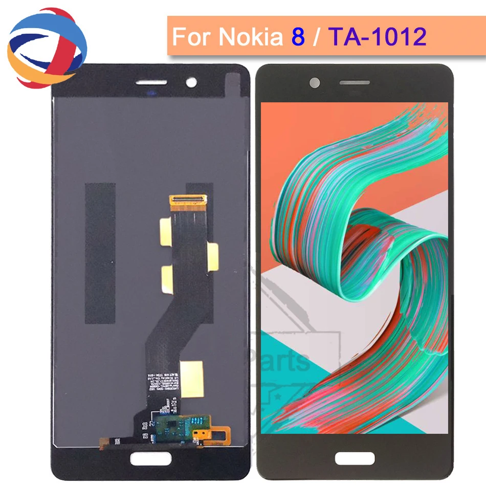 

NEW 5.3"For Nokia 8 LCD Display Touch Screen Digitizer Assembly Replacement Parts For Nokia8 N8 TA-1004 TA-1052 LCDs Screen