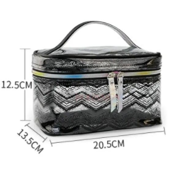 Best Offers Makeup Fashion Laser Transparent Soft Plastic Cosmetic Bags Travel Large Capacity Wash Bag Multi Function Portable Storage Best Offers Makeup Fashion Laser Transparent Soft Plastic Cosmetic Bags Travel Large Capacity Wash Bag Multi Function Portable Storage