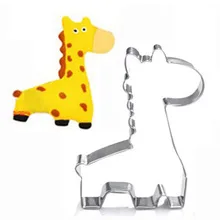 

Animal Giraffe Shape Biscuit Mold Cookie Cutter Cake Mold DIY Sugar craft 3D Pastry Cookie Cutters Kitchen Tool