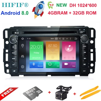 

IPS 1024*600 Octa Core Android 8.0 4G+32G Special Car DVD for GMC Acadia 2009-2011 & GMC Denali 2007-2012 & GMC Yukon 2007-2012