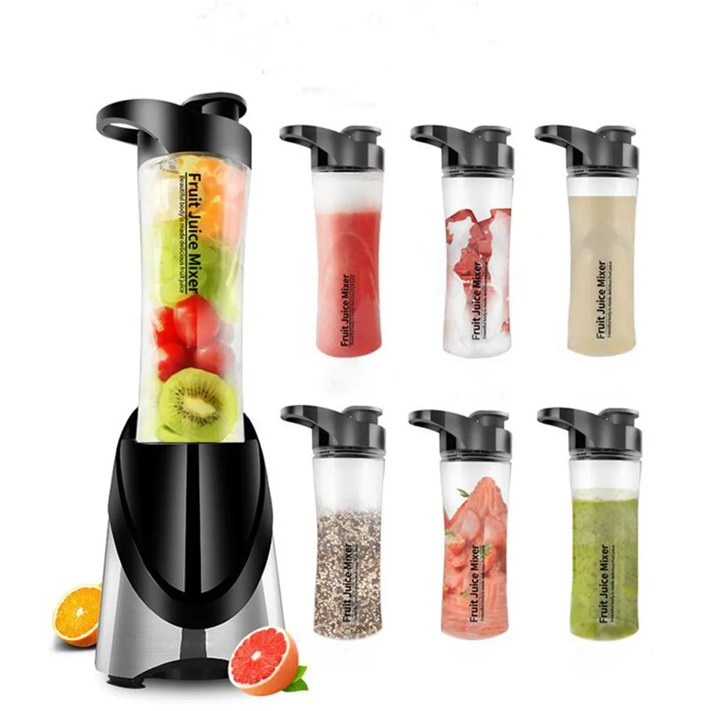 Мини Портативная электрическая соковыжималка, блендер, Миксер для молочных коктейлей, мясорубка, многофункциональная соковыжималка для фруктов