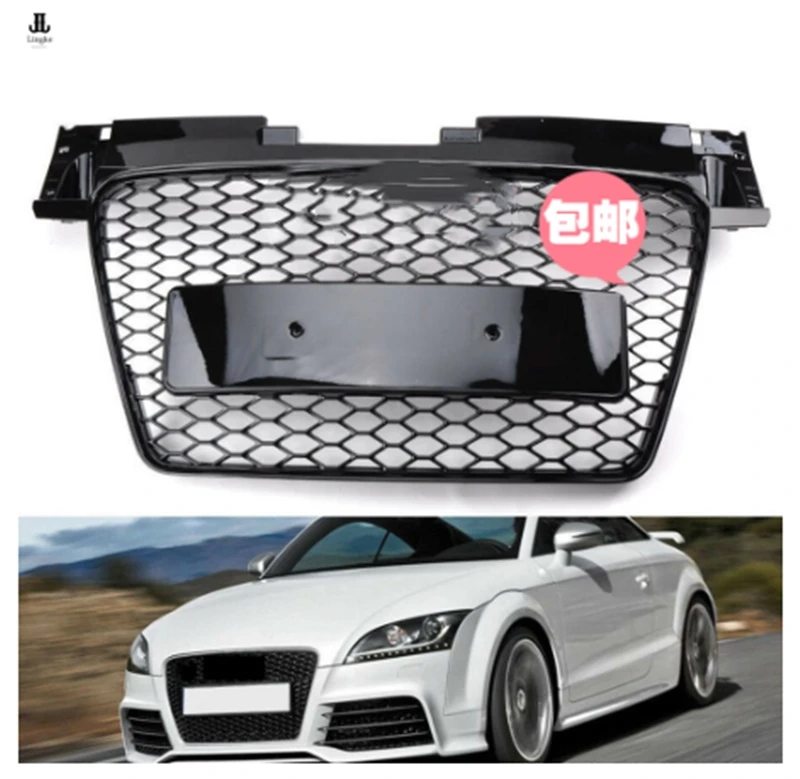 Решетка переднего бампера сотовая сетка решетка для Audi TT TTS 8J TTRS стиль 2006