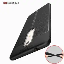 Lichee Texture Coque Copertura SFor Nokia 5.1 Custodia Per Nokia 5.1X5 Nokia5.1 Più 5.1 Più TA-1109 TA 1109 2018 Posteriore Coque Caso Della Copertura(China)