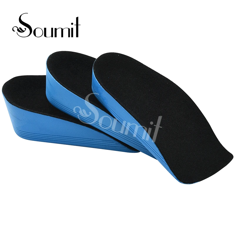 

Soumit Height Increasing Insoles Elevator For Shoes Comfortable Arch Support U-shape Heel Cup Inserts Pad Add 2 3 4 cm