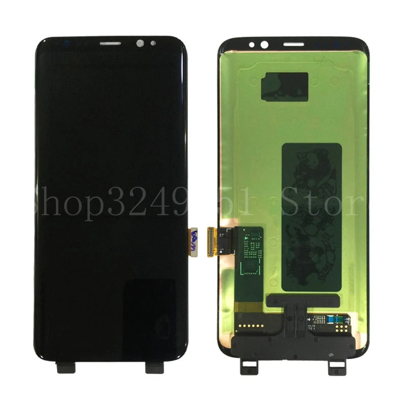 AMOLED ЖК дисплей Экран для Samsung Galaxy S8 Дисплей g950 g9500 Сенсорный экран планшета