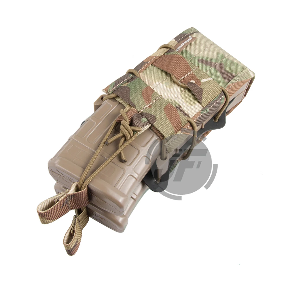 Emerson модульная двойная винтовка 5 56 M4 M16 AR15 SR52 P MAGS M1A1 G3 сумка для журнала Emersongear MOLLE