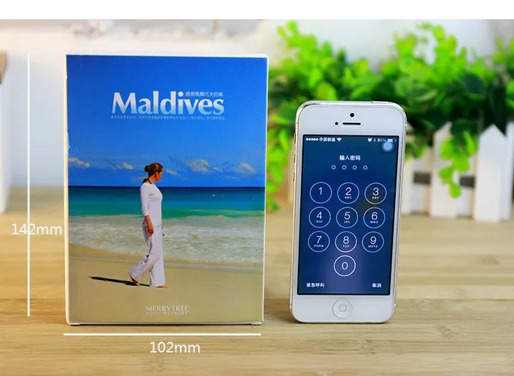 30Sheets/LOT Take a trip to Maldives postcard /Greeting Card/wish Card/Fashion Gift