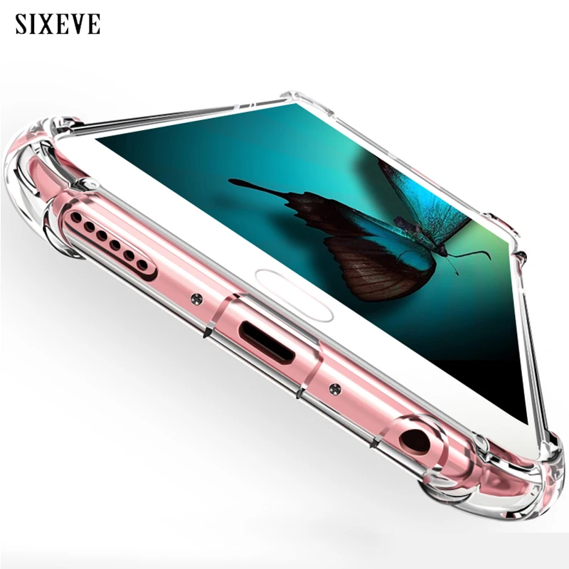 Мягкий противоударный чехол SIXEVE для Samsung Galaxy S7 Edge J3 J5 J7 Neo Nxt Prime A3 A5 A7 2016 2017 задняя