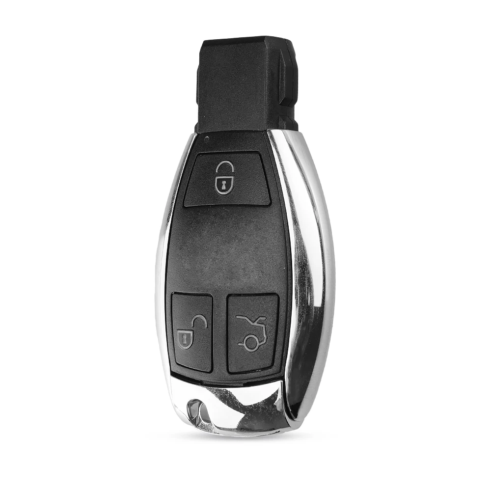 KEYYOU 3 кнопки дистанционного ключа автомобиля оболочки для Mercedes Benz Smart Key W203 W210 W211 AMG W204 C E S CLS CLK CLA SLK чехол ключ