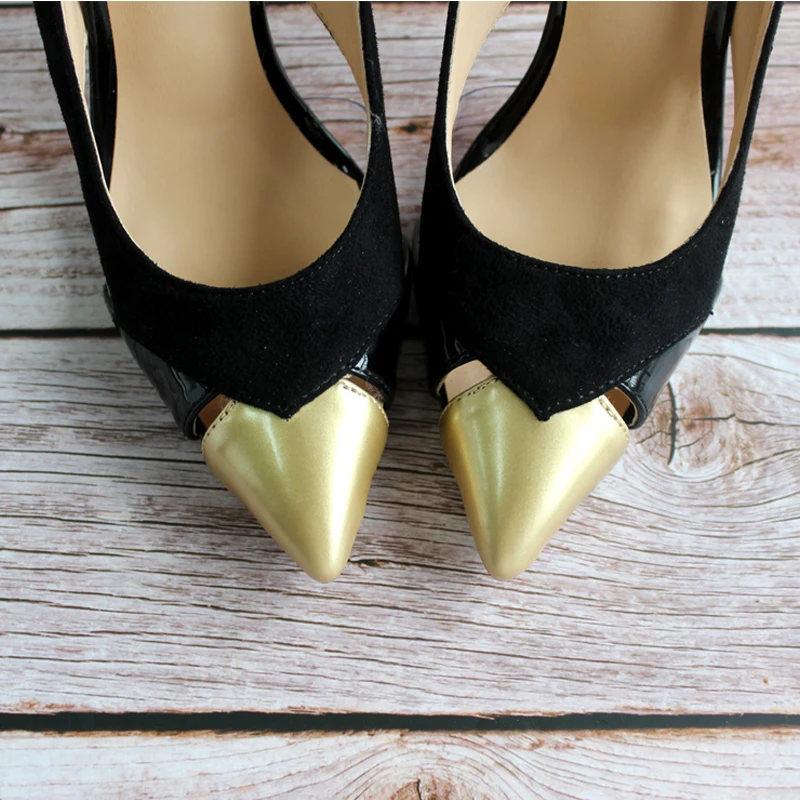 Brand Shoes Mixed Color Pointed Toe High Heels Shoes Spring Wedding Women's Pumps Hollow Stiletto Shoes Big Size 34-46