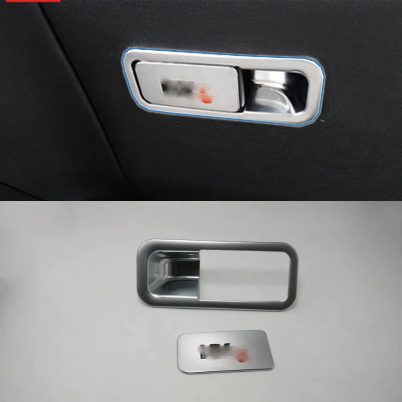 

Car Accessories Interior LHD Co-Pilot Storage Handle Cover Copilot Storage Clasp Hand Sequins Sticker For Kia KX5/Sportage 2016