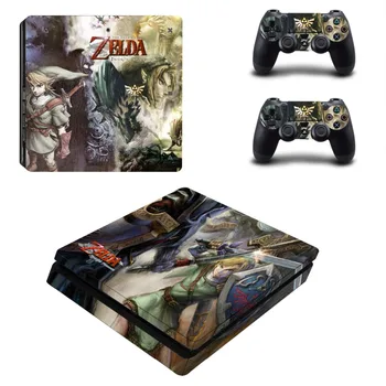 

The Legend of Zelda PS4 Slim Skin Sticker Decal Vinyl for Playstation 4 Console and Controller PS4 Slim Skin Stickers