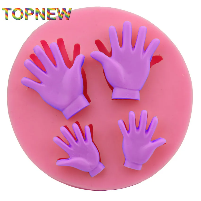 DIY Cake Decoration Palms Silicone Mold Fondant Sugarcraft Tools 2240