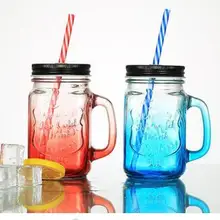 Изготовленный на заказ логотип стеклянная бутылка для напитков 750 мл