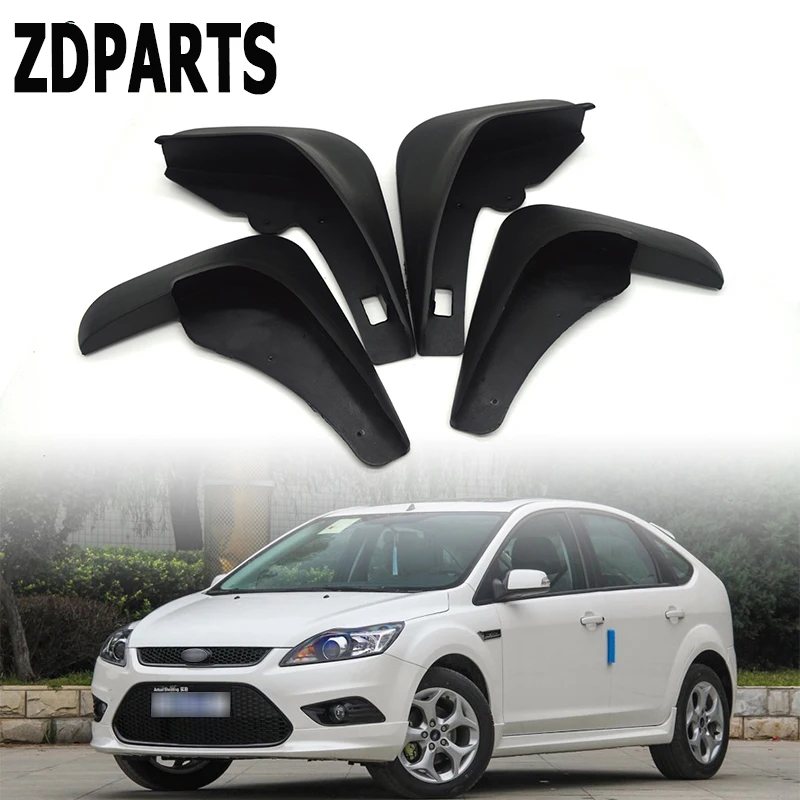 

ZDPARTS Car Front Rear Mudguards For Ford Focus 2 MK2 MK2.5 2005 2006 2007 2008 2009 2010 2011 Mudflap Accessories Fender
