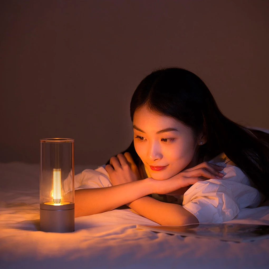 

Yeelight YLFW01YL Candle Atmosphere Light Bluetooth Smart App Control Night Dinner Table Light Bedside Lamp
