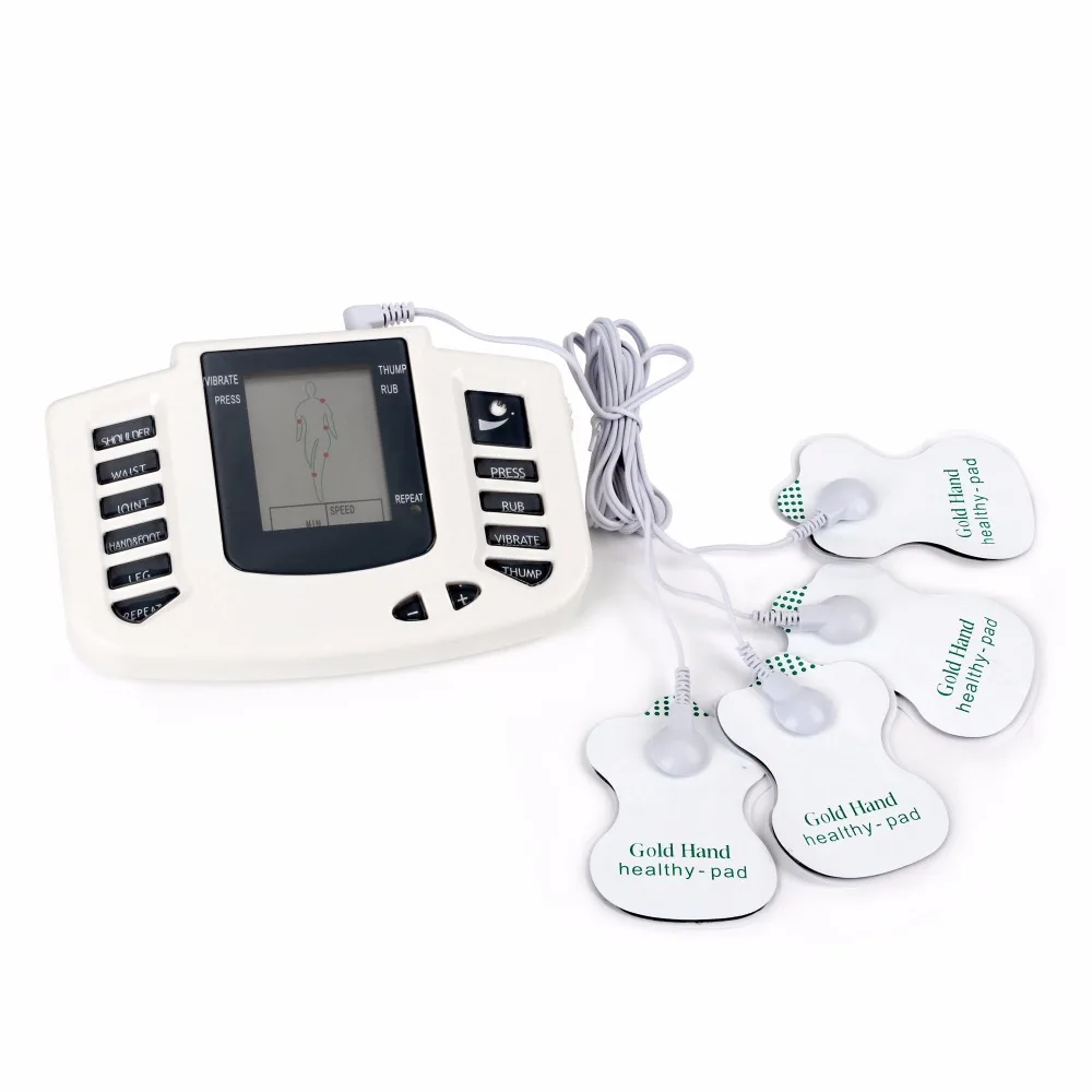 JR-309 Electrical Stimulator Full Body Relax Muscle Massager Pulse Tens Acupuncture Therapy Slipper + 4 Electrode Pads JR-309 Electrical Stimulator Full Body Relax Muscle Massager Pulse Tens Acupuncture Therapy Slipper + 4 Electrode Pads