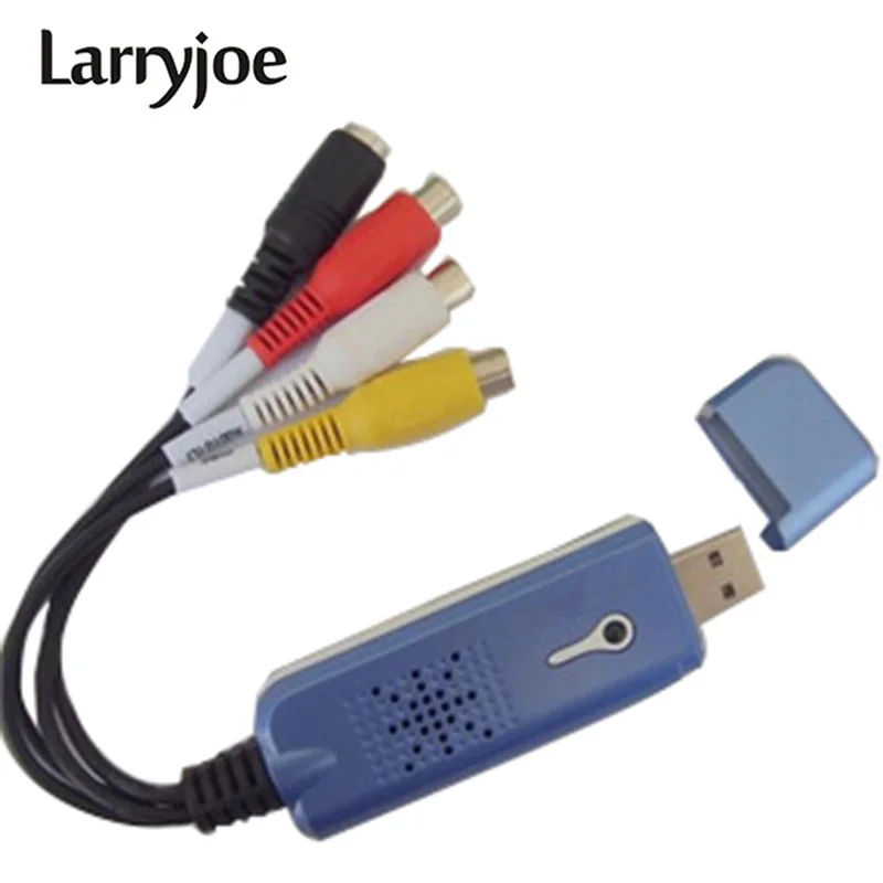Larryjoe USB 2 0 видеозахват с аудио DC60 TV DVD VHS в конвертер | Электроника