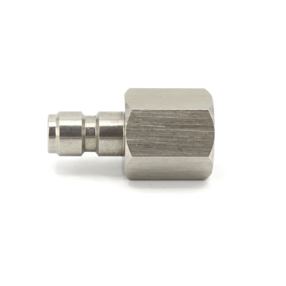 PCP ВВС Пейнтбол нержавеющая сталь Quick Coupler фурнитура для соединителя 1/8NPT M10x1 1/8 BSPP 8