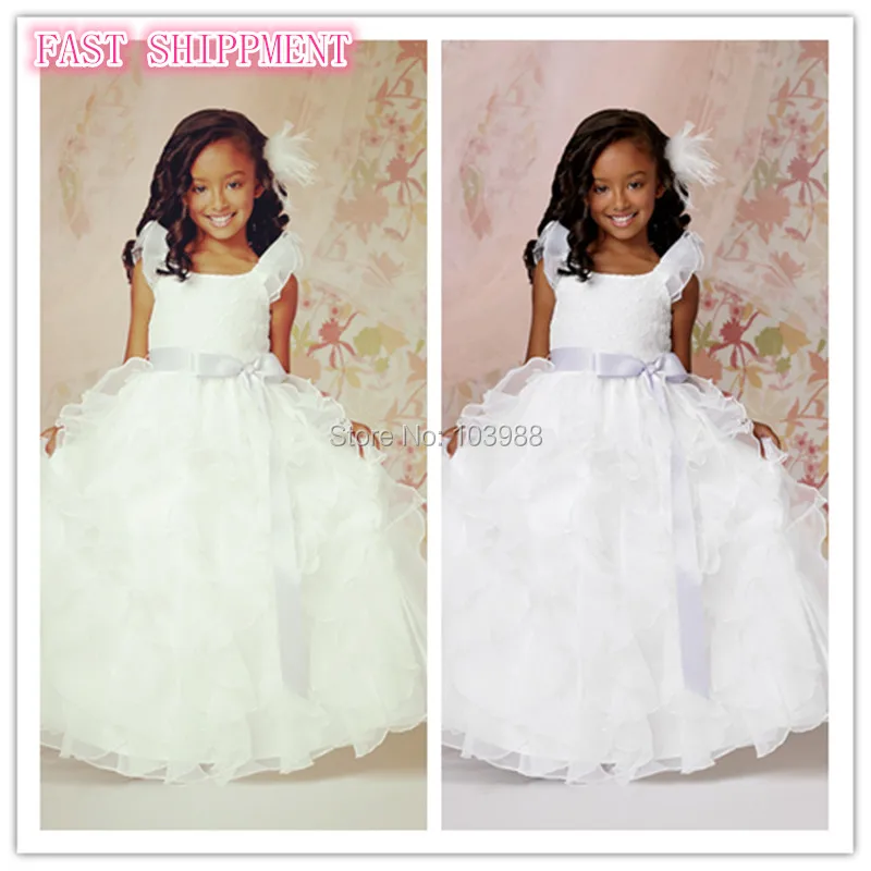 2018 organza bloem meisje Applicaties DRESS-OCCASION-PARTY-BRIDESMAID-WEDDING-FORMAL-WEAR! leuke en Mooie! alle maten 2018 organza bloem meisje Applicaties DRESS-OCCASION-PARTY-BRIDESMAID-WEDDING-FORMAL-WEAR! leuke en Mooie! alle maten