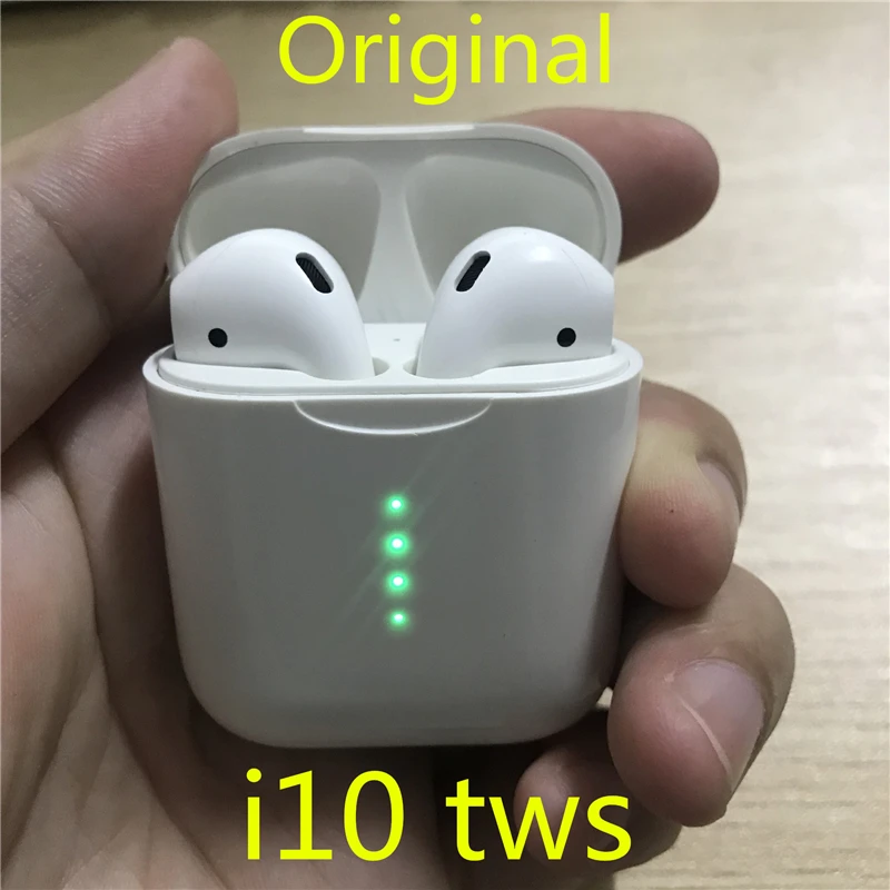 

Original i10 TWS i10tws Bluetooth ear Earbuds Wireless Earphone 1:1 size PK i10 i11 i10tws i13 i14 i15 i16 tws