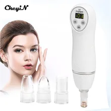 CkeyiN 6 советы устройство для дермабразивного пилинга Массажер кожи лица устройство красоты профессиональный Электрический Очиститель для лица 30