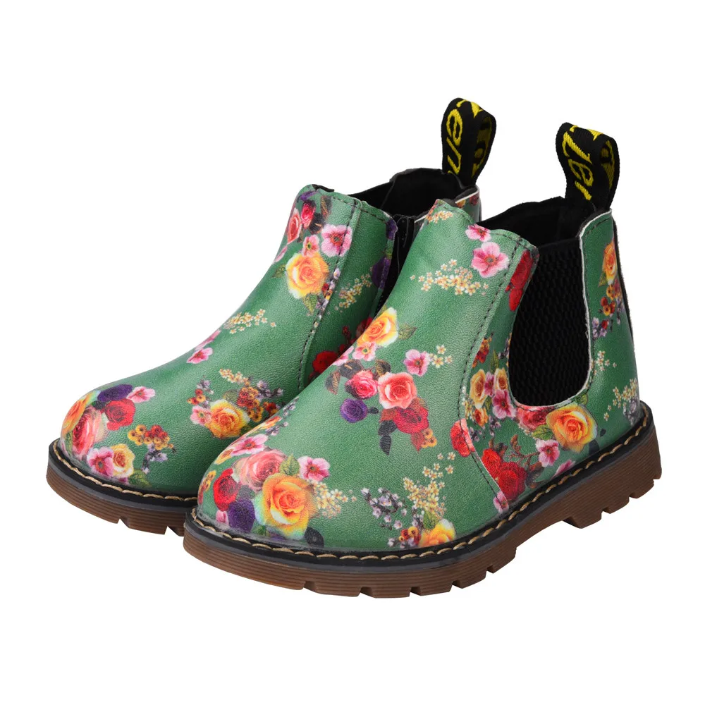 Детская обувь с цветочным принтом; спортивная обувь для мальчиков и девочек; обувь для малышей; Туфли-оксфорды; удобная детская обувь; Zapatos;# YL3