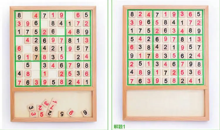 Детская логическая игра Sudoku шахматы sudoku деревянная детская классическая игрушка деревянная настольная игра/настольная игра Sudoku игрушка