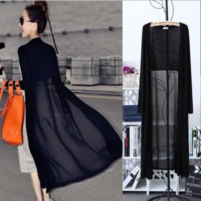 

Cardigan Women Sweater casual Plus Size Coat Women long Sweaters Cardigans Open Stitch