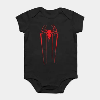 

Baby Onesie Baby Bodysuits kid t shirt 100% Cotton Custom Printed vintage Spiderman Logo - Uniq Designs