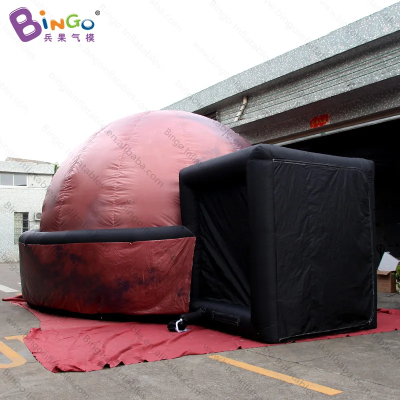  Hot sale 9X7X4.5m inflatable projection tent dome projection screen 360 dome projection - toy tent