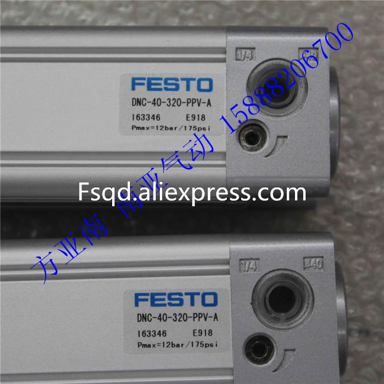 DNC 40 320 PPV A 500 163348 FESTO стандартный цилиндр пневматический компонент пневматические