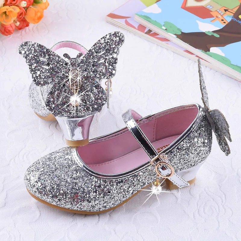 trendy shiny shoes