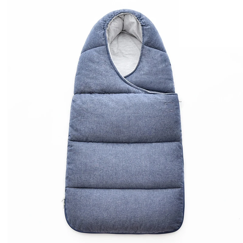 

Baby Sleeping Bag For Stroller Blanket Newborn Sleepsacks Quilts Winter Infant Sleeping Sack Warm Muslin Cotton Baby Sleep Nest