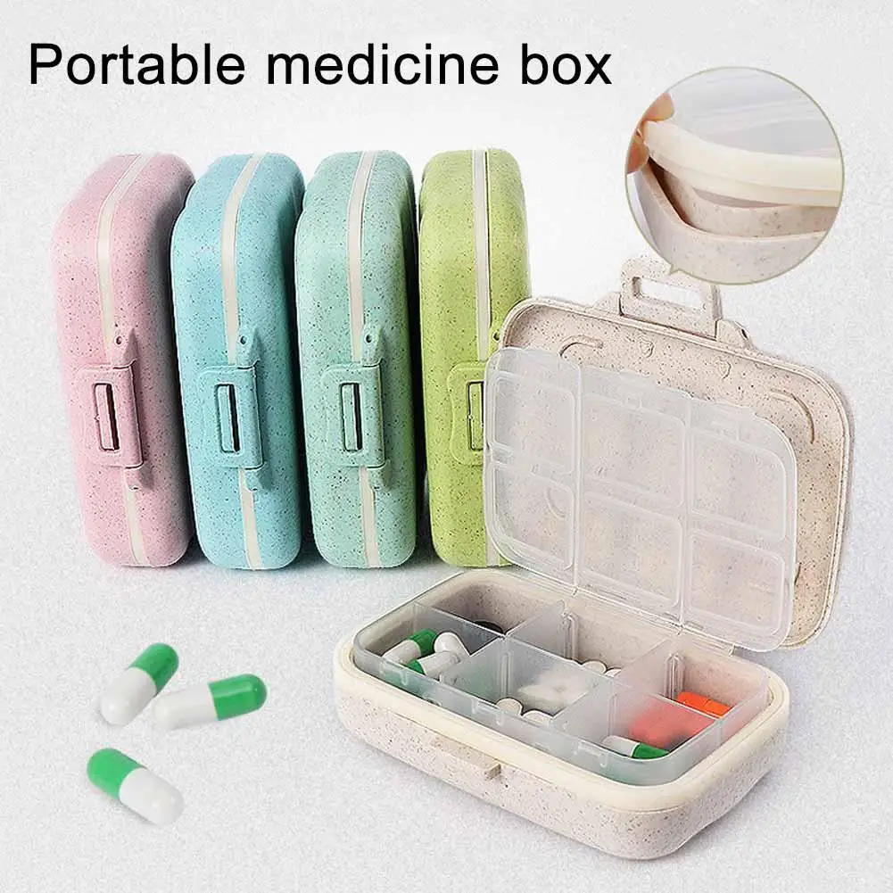 Влагостойкая коробка для таблеток, чехол для хранения лекарств, органайзер для путешествий, креативная коробка для таблеток, органайзер для таблеток, чехол, медицинская коробка