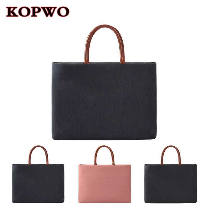 KOPWO Retro Laptop Handbag Waterproof Notebook Business Bag for font b Apple b font font b