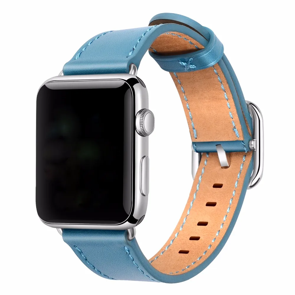 XG423 Apple Watch Band 38 мм Женский 42 из натуральной кожи сменный ремешок с адаптерами и