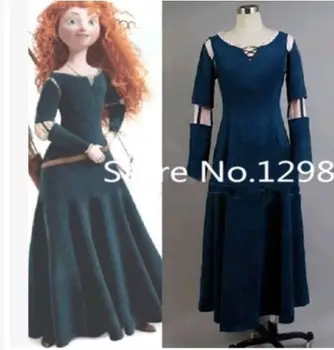 

Princess Merida Adult Costume Brave Merida Cosplay Dress Film/Movie Party Halloween Costumes Custom Made