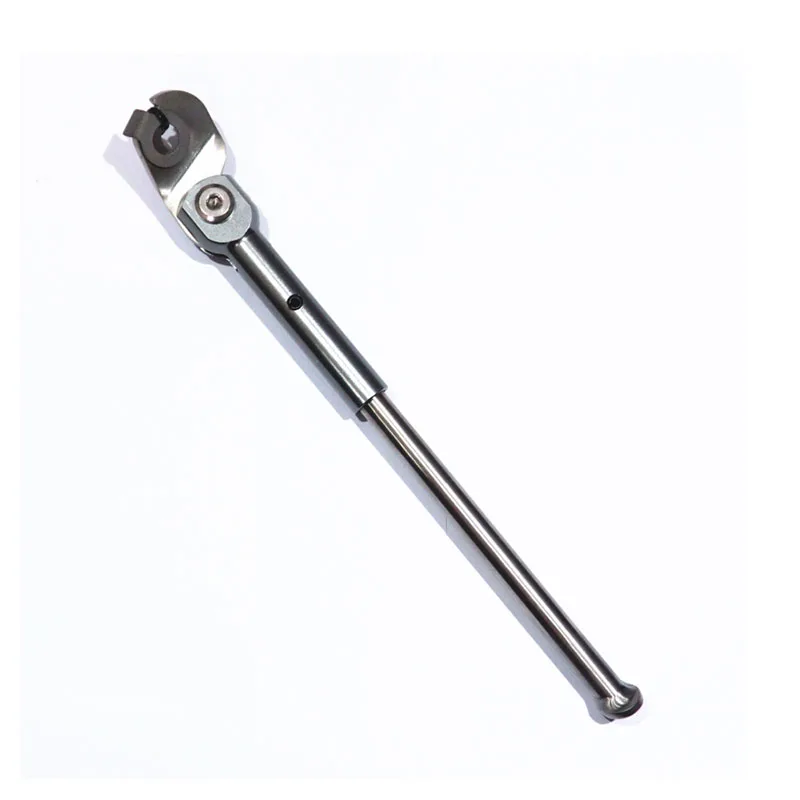 Perfect MUQZI Mountain Highway Fold Bicycle Titanium Alloy Tripod Side Branch Foot Support 2