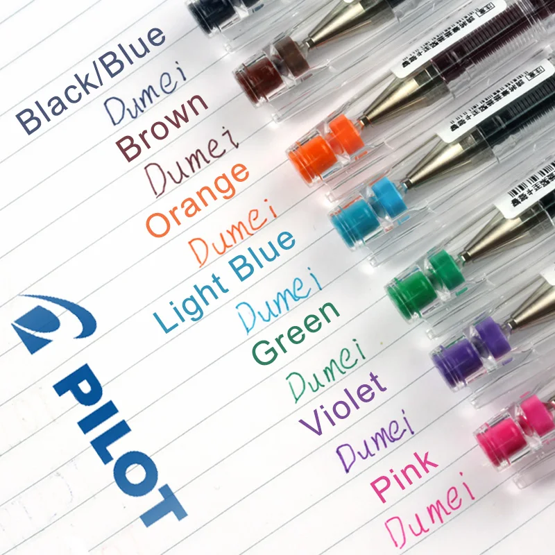 Япония PILOT HI TEC C гелевая ручка BLLH20C3/4/5 0.3 мм 0.4 0.5 прозрачная финансовые подпись