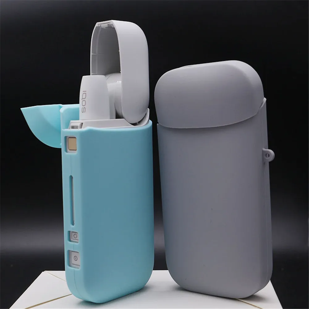 

Atouch Electronic Cigarette Accessories Silicone Case Soft Sleeve Cover Skin Colorful Protective Sticker for IQOSpod 2.4 Plus