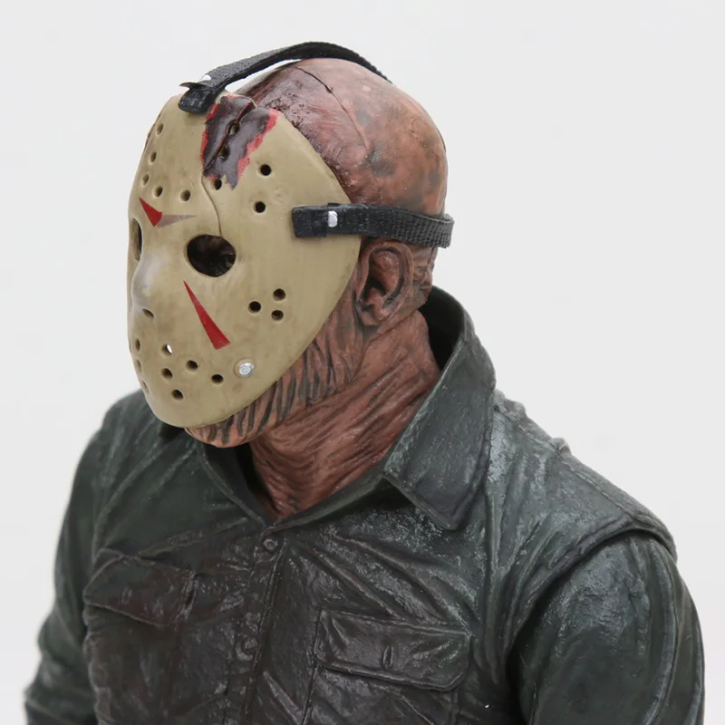 Игрушки NECA Friday 13th the Final Chapter Ultimate Part 4 Jason Voorhees ПВХ фигурка Gme 3D Фредди против Джейсона фигурка модель