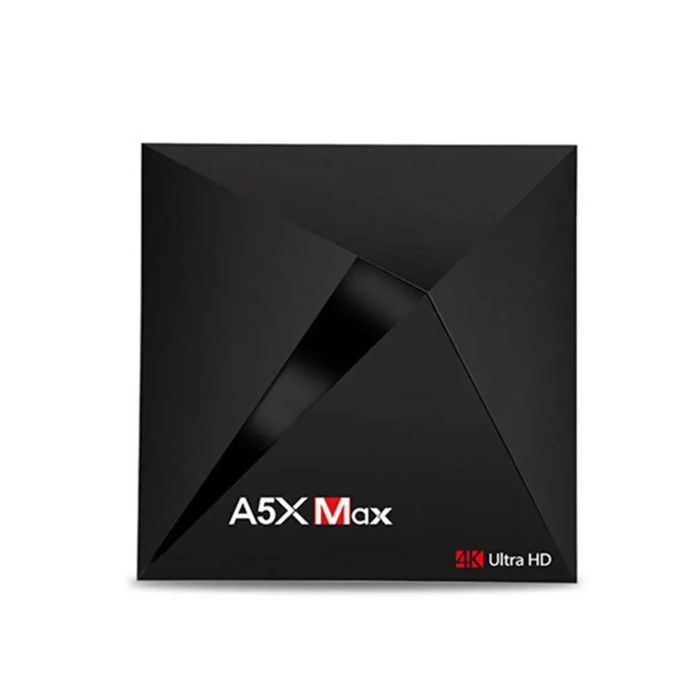 

A5X Max Android 7.1 TV Box RK3328 Quad core 4K VP9 H.265 USB3.0 4G / 16G KD18.0 Mini PC WiFi LAN Bluetooth4.0 Media Player