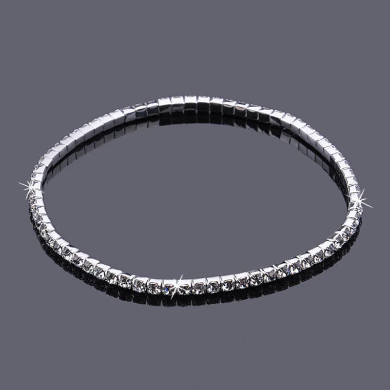 2017 Real Womens Look Stunning Diamante Rhinestone Anklet Ankle Chain For Proms Parties Or Weddings For The Bride Bridesmaid - Image 3