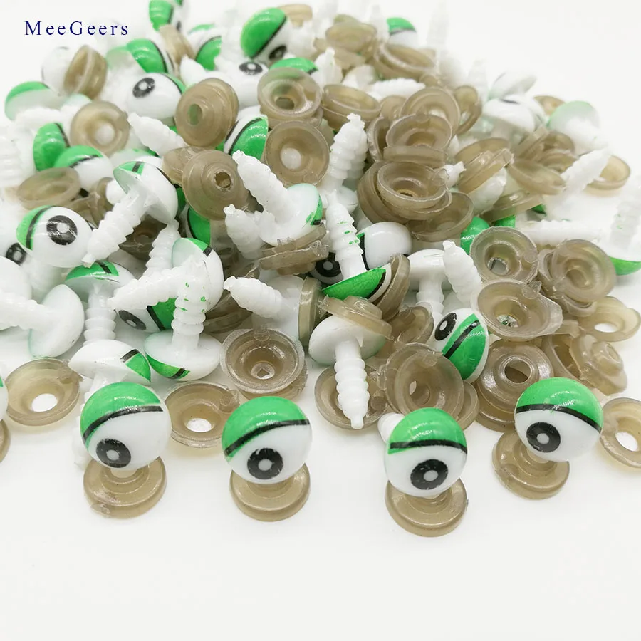 100pcs Plastic doll eyes safety eyes Cartoon eye For DIY Stuffed Toys