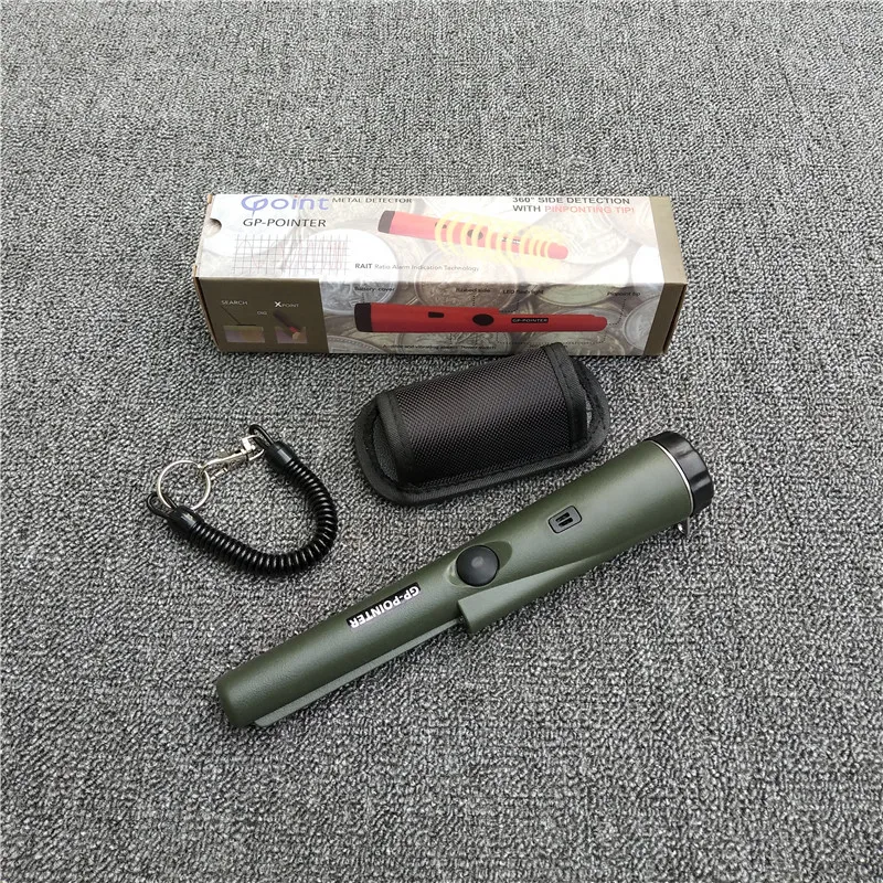 

FREE SHIPPING NEW 2016 Hot sale GP Metal Detector Pro Pointer Pinpointing Hand Held Metal Detector Weather-resistant Design